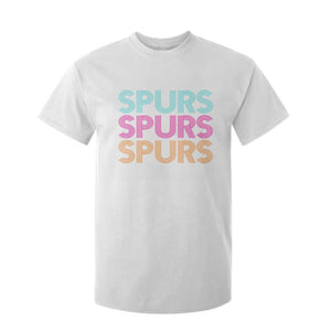 Retro Spurs Name T Shirt For Kid Vintage Sports Fan Gift TS12 White Print Your Wear