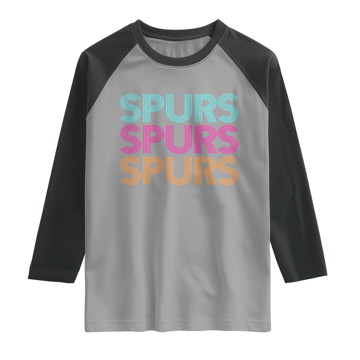 Retro Spurs Name Raglan Shirt Vintage Sports Fan Gift