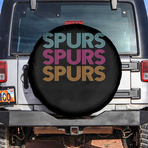 Retro Spurs Name Spare Tire Cover Vintage Sports Fan Gift