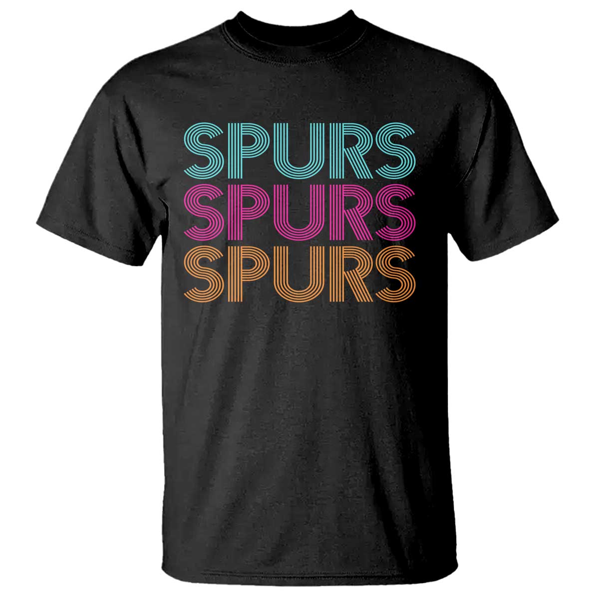 Retro Spurs Name T Shirt Vintage Sports Fan Gift