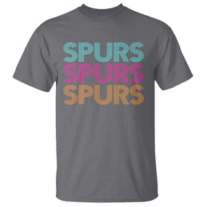 Retro Spurs Name T Shirt Vintage Sports Fan Gift