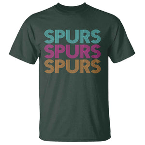Retro Spurs Name T Shirt Vintage Sports Fan Gift