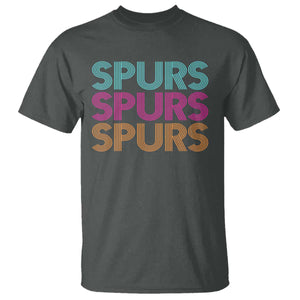 Retro Spurs Name T Shirt Vintage Sports Fan Gift