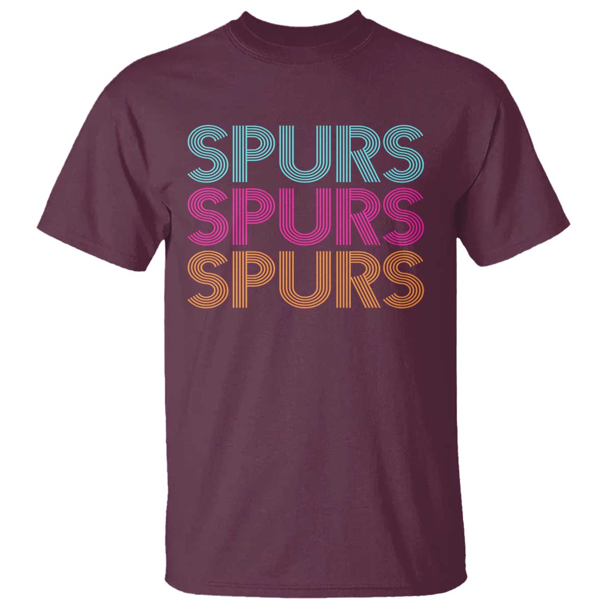 Retro Spurs Name T Shirt Vintage Sports Fan Gift