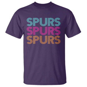 Retro Spurs Name T Shirt Vintage Sports Fan Gift