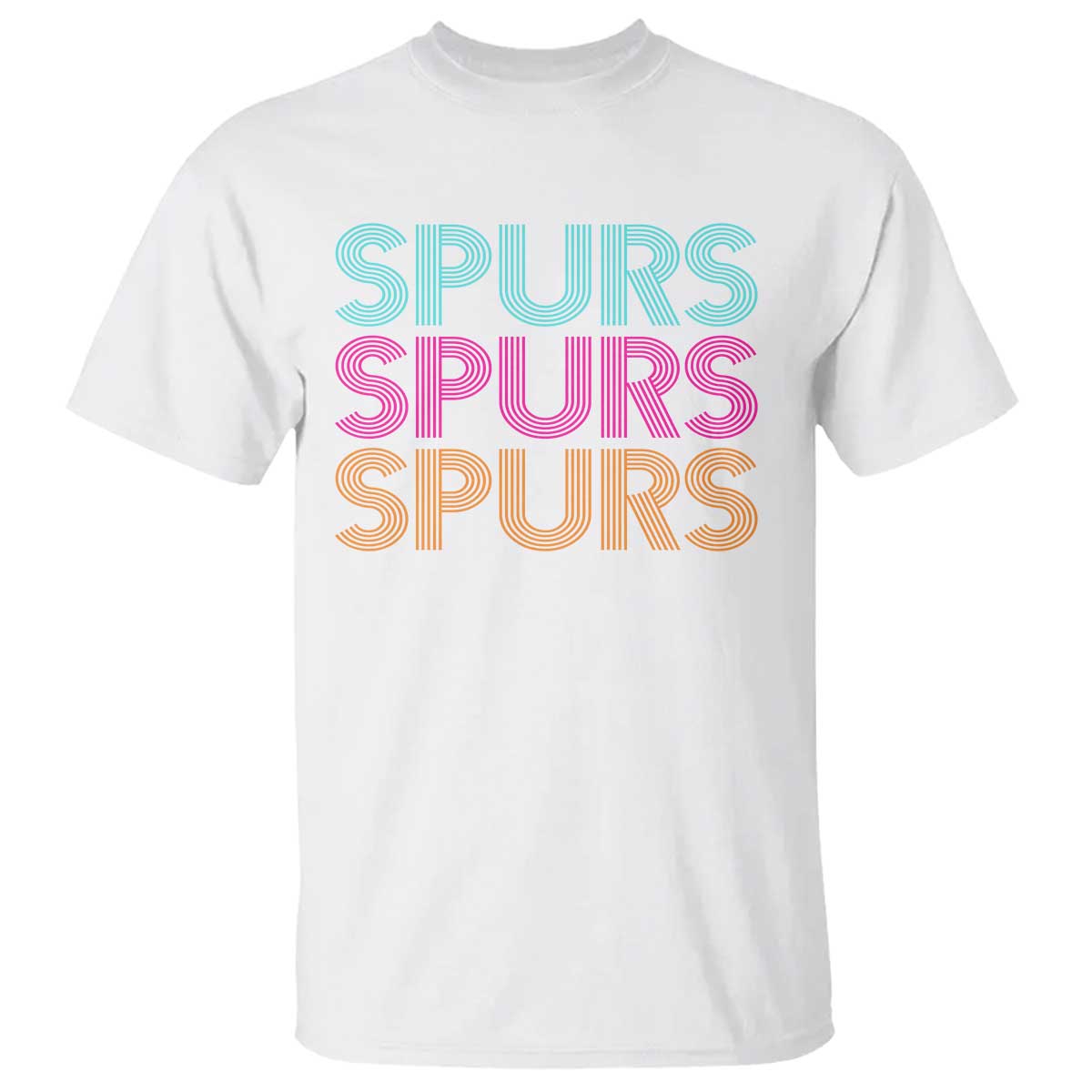 Retro Spurs Name T Shirt Vintage Sports Fan Gift
