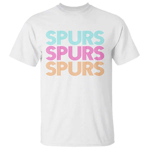 Retro Spurs Name T Shirt Vintage Sports Fan Gift
