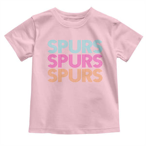 Retro Spurs Name Toddler T Shirt Vintage Sports Fan Gift