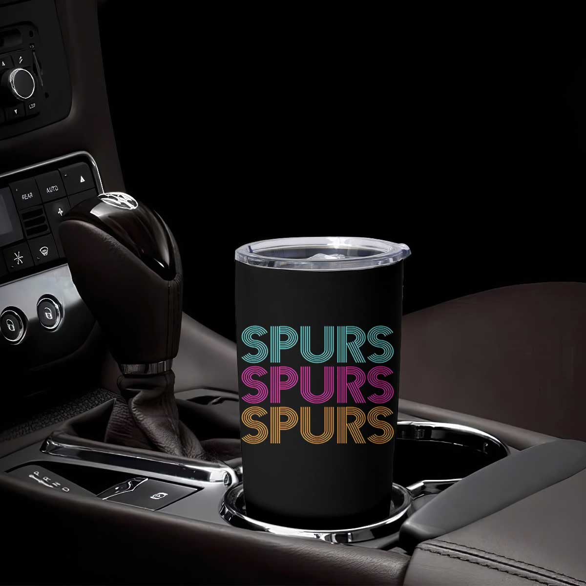 Retro Spurs Name Tumbler Cup Vintage Sports Fan Gift