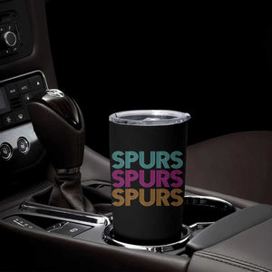 Retro Spurs Name Tumbler Cup Vintage Sports Fan Gift