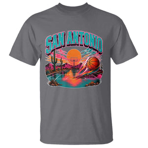 Game Day San Antonio Pride T Shirt Retro Western Pink Neon