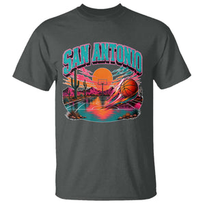 Game Day San Antonio Pride T Shirt Retro Western Pink Neon