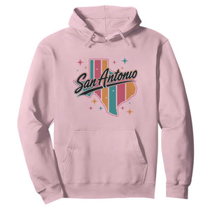 San Antonio Game Day Spirit Hoodie Texas Map Pride