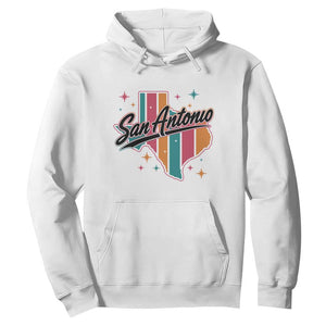 San Antonio Game Day Spirit Hoodie Texas Map Pride