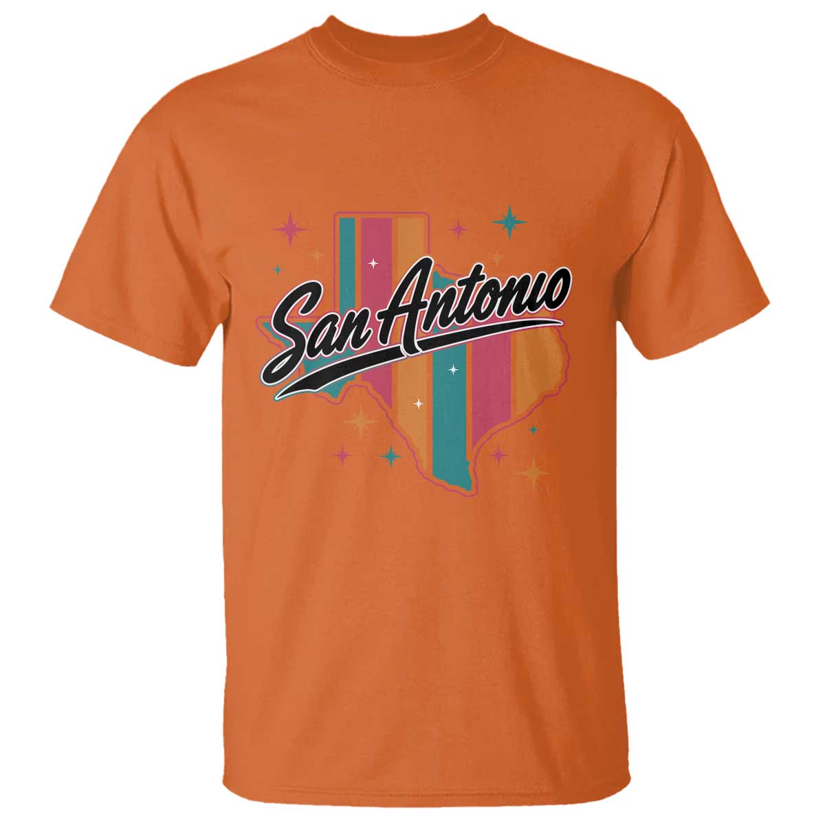 San Antonio Game Day Spirit T Shirt Texas Map Pride