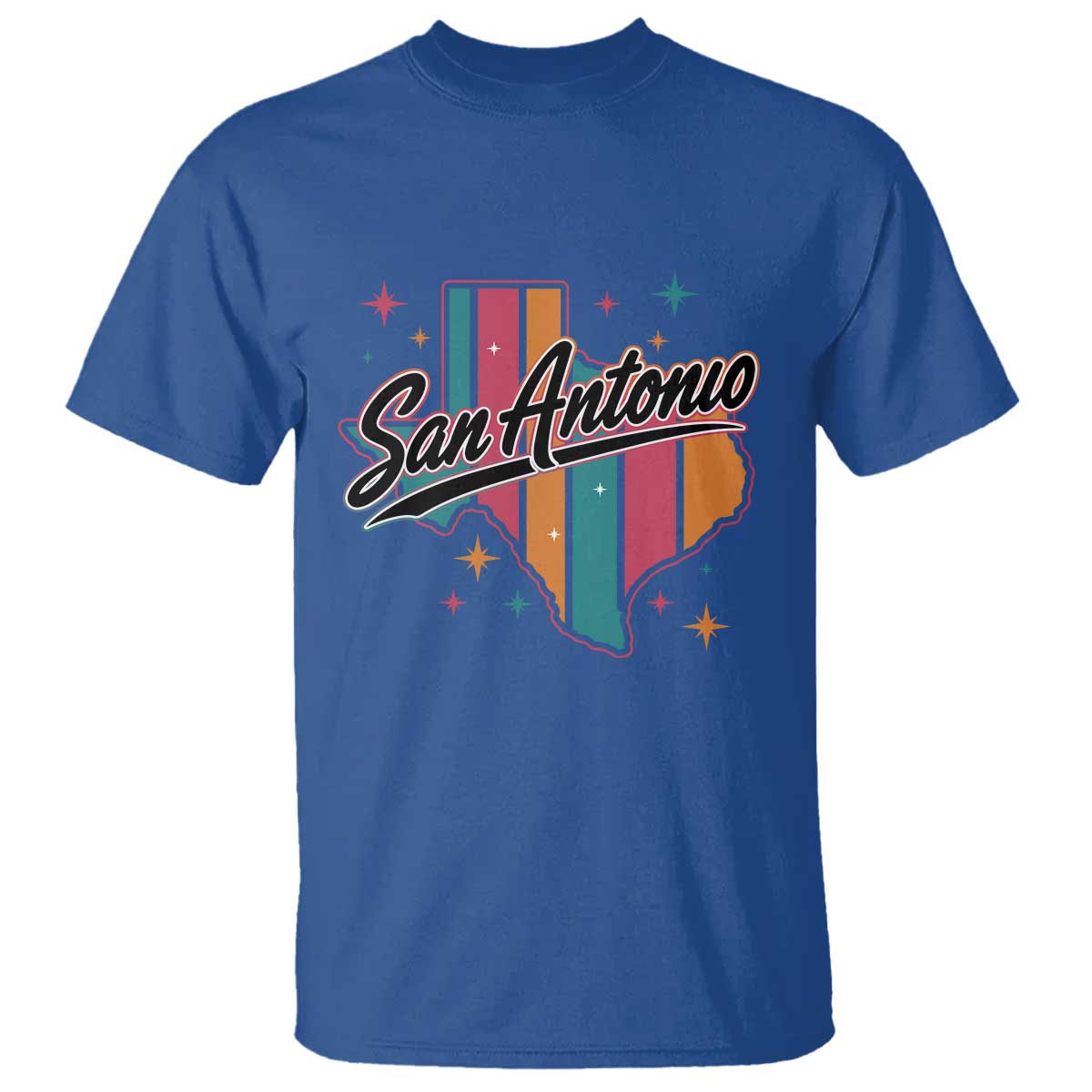 San Antonio Game Day Spirit T Shirt Texas Map Pride