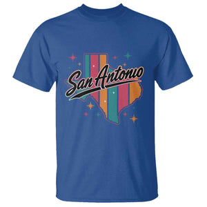San Antonio Game Day Spirit T Shirt Texas Map Pride