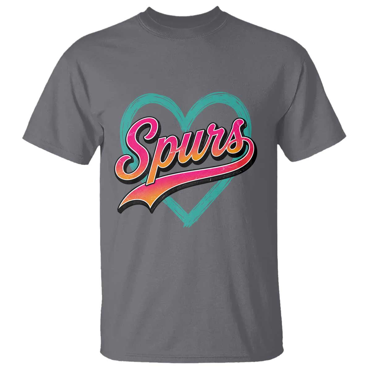 Retro Spurs Nickname T Shirt Vintage Hoops Fan Gift