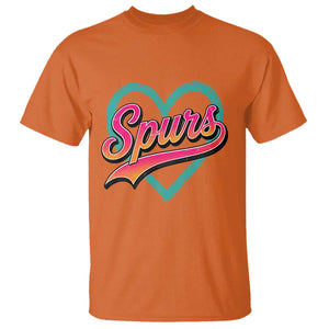 Retro Spurs Nickname T Shirt Vintage Hoops Fan Gift