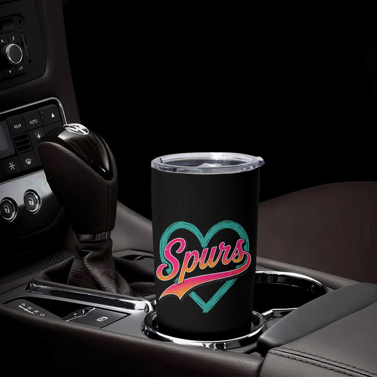 Retro Spurs Nickname Tumbler Cup Vintage Hoops Fan Gift