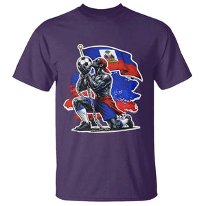 Proud Haiti Soccer Fan T Shirt Ayiti Heritage Pride