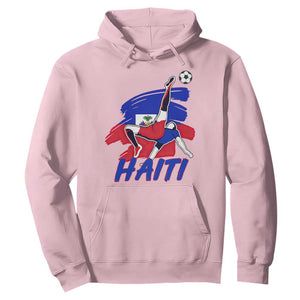 Caribbean Soccer Lover Gift Hoodie Haitian Heritage Pride