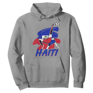 Caribbean Soccer Lover Gift Hoodie Haitian Heritage Pride