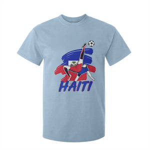 Caribbean Soccer Lover Gift T Shirt For Kid Haitian Heritage Pride