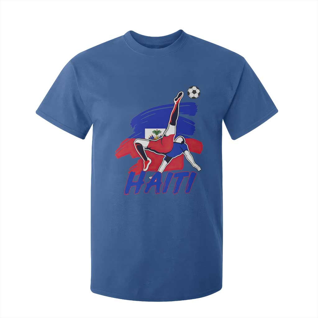 Caribbean Soccer Lover Gift T Shirt For Kid Haitian Heritage Pride