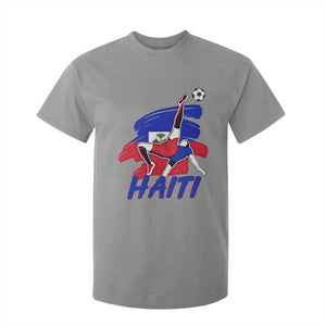 Caribbean Soccer Lover Gift T Shirt For Kid Haitian Heritage Pride