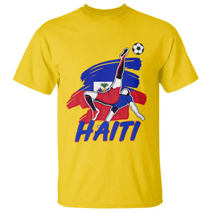 Caribbean Soccer Lover Gift T Shirt Haitian Heritage Pride