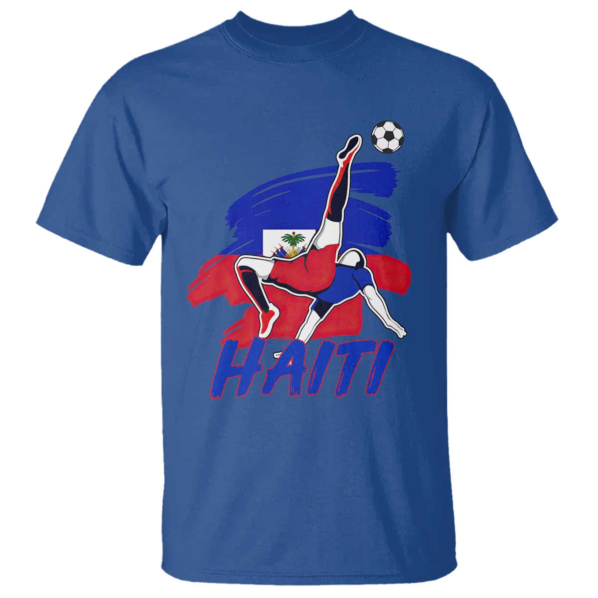 Caribbean Soccer Lover Gift T Shirt Haitian Heritage Pride