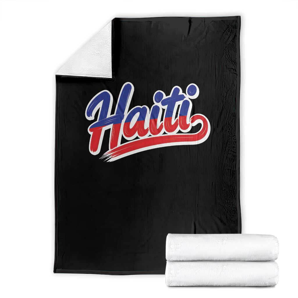 Ayiti Cheri Haiti Pride Gift For Proud Haitians Throw Blanket