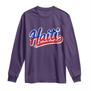 Ayiti Cheri Haiti Pride Gift For Proud Haitians Long Sleeve Shirt