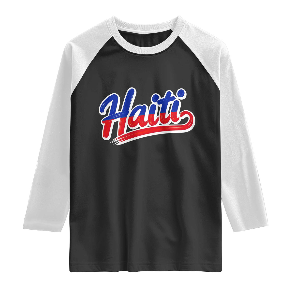 Ayiti Cheri Haiti Pride Gift For Proud Haitians Raglan Shirt