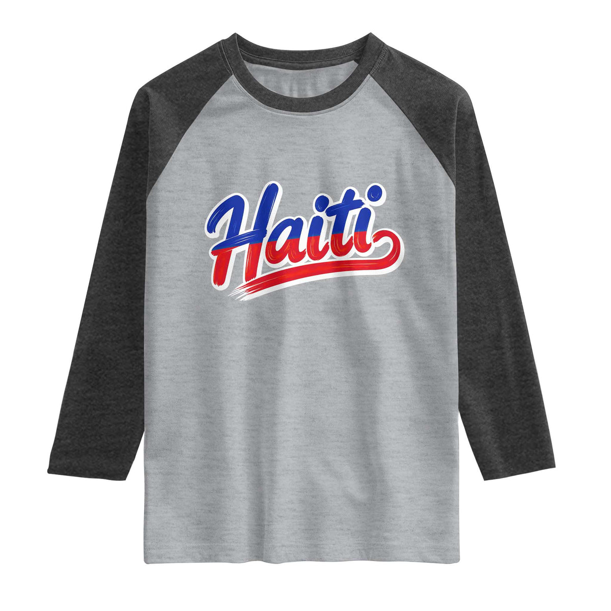 Ayiti Cheri Haiti Pride Gift For Proud Haitians Raglan Shirt