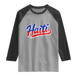 Ayiti Cheri Haiti Pride Gift For Proud Haitians Raglan Shirt