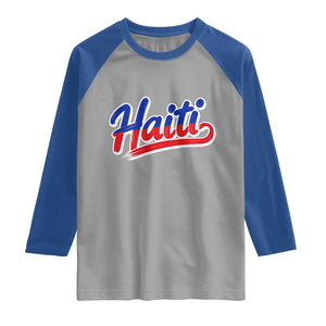 Ayiti Cheri Haiti Pride Gift For Proud Haitians Raglan Shirt