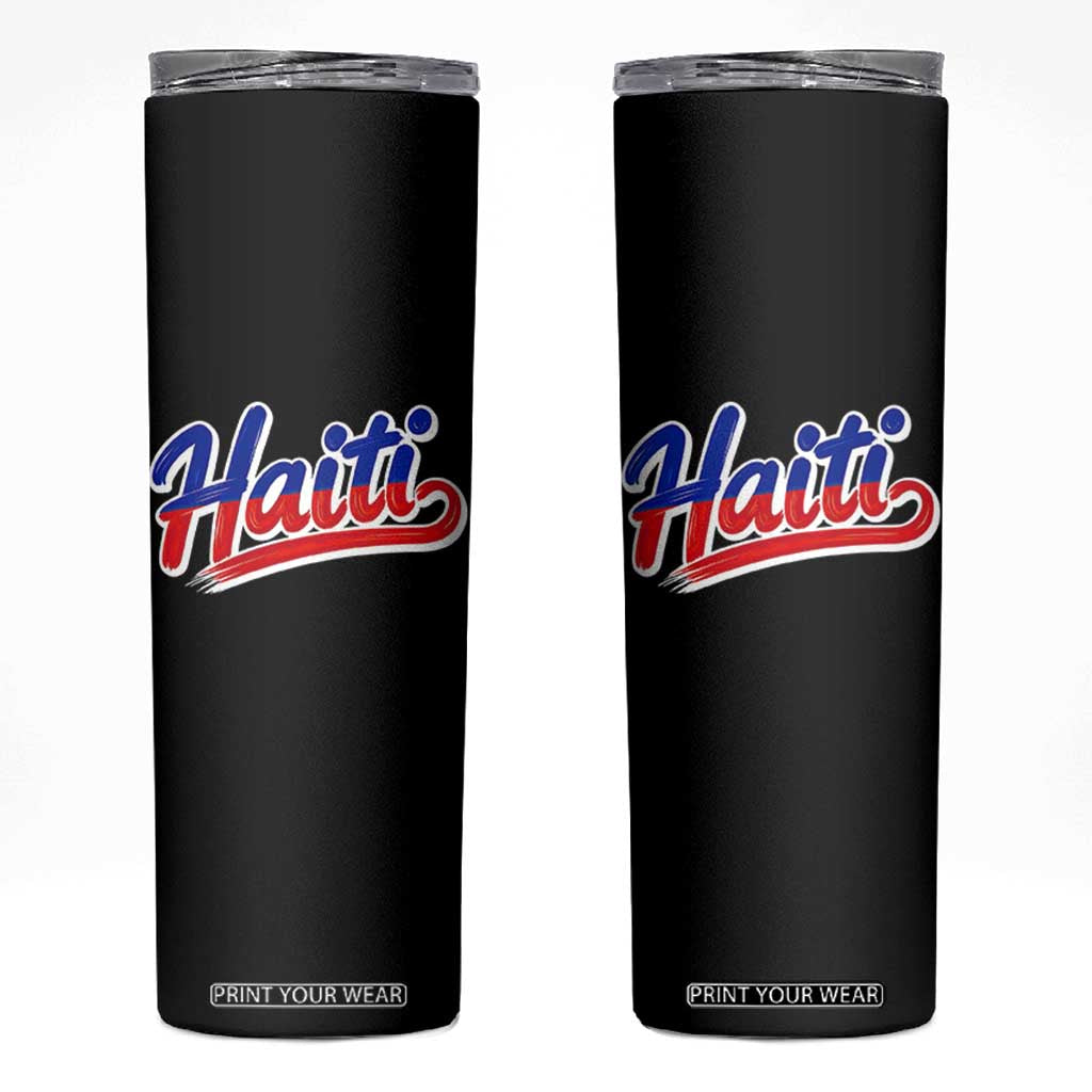 Ayiti Cheri Haiti Pride Gift For Proud Haitians Skinny Tumbler