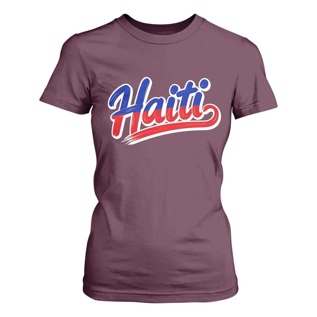 Ayiti Cheri Haiti Pride Gift For Proud Haitians T Shirt For Women