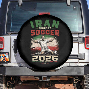Iran Soccer Fan Gift Spare Tire Cover One Nation One Team One Dream