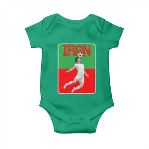 Iran Soccer Lover Baby Onesie Proud Persian Roots Gift