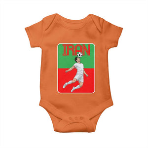 Iran Soccer Lover Baby Onesie Proud Persian Roots Gift