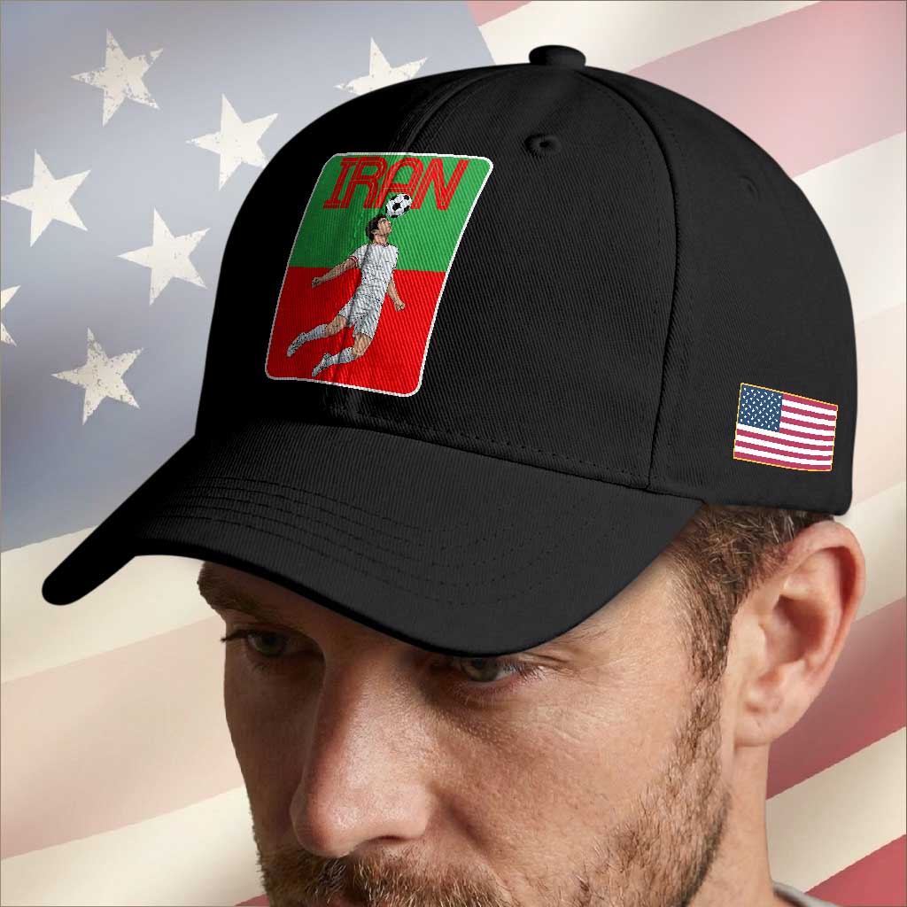 Iran Soccer Lover Baseball Cap Proud Persian Roots Gift