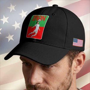 Iran Soccer Lover Baseball Cap Proud Persian Roots Gift