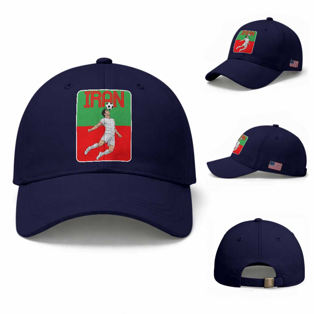 Iran Soccer Lover Baseball Cap Proud Persian Roots Gift