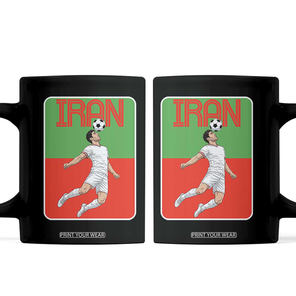 Iran Soccer Lover Coffee Mug Proud Persian Roots Gift