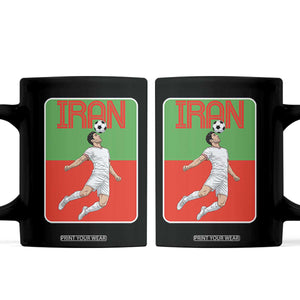 Iran Soccer Lover Coffee Mug Proud Persian Roots Gift
