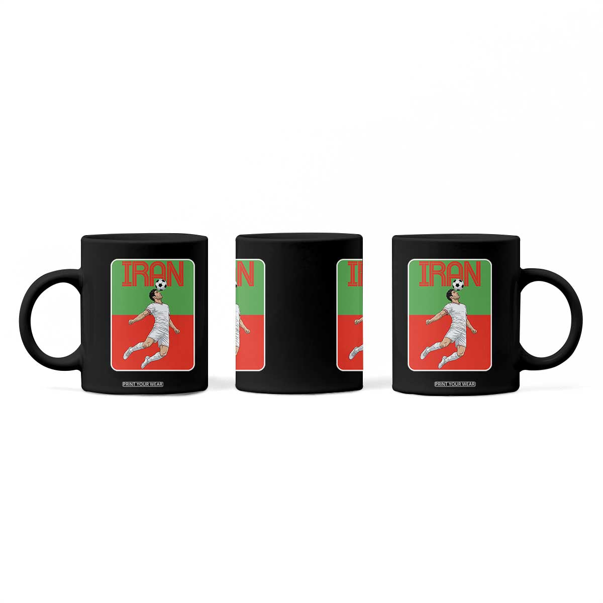 Iran Soccer Lover Coffee Mug Proud Persian Roots Gift