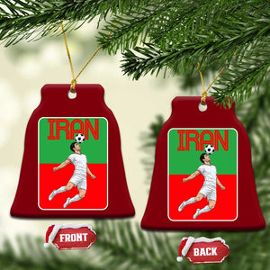 Iran Soccer Lover Ceramic Ornament Proud Persian Roots Gift